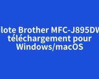 Pilote Brother MFC-J895DW : téléchargement pour Windows/macOS