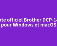 Pilote officiel Brother DCP-145C pour Windows et macOS