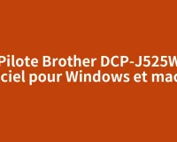Pilote Brother DCP-J525W officiel pour Windows et macOS
