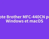 Pilote Brother MFC-440CN pour Windows et macOS
