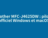 Brother MFC-J4625DW : pilote officiel Windows et macOS