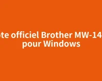 Pilote officiel Brother MW-145BT pour Windows