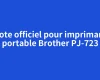 Pilote officiel pour imprimante portable Brother PJ-723